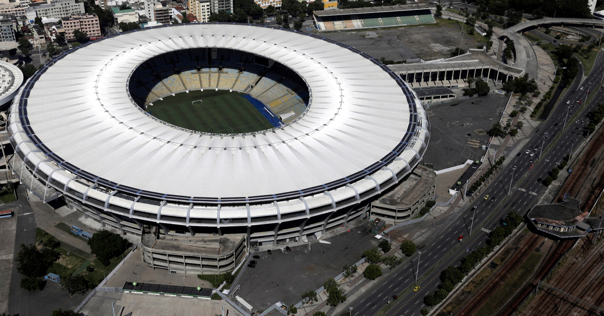 Maracanã Stadium aerial view